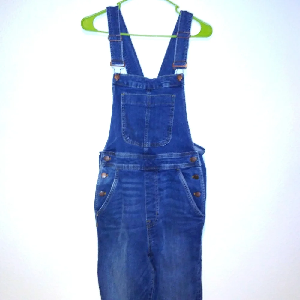 J. Crew Dark Blue Denim Women's Overalls